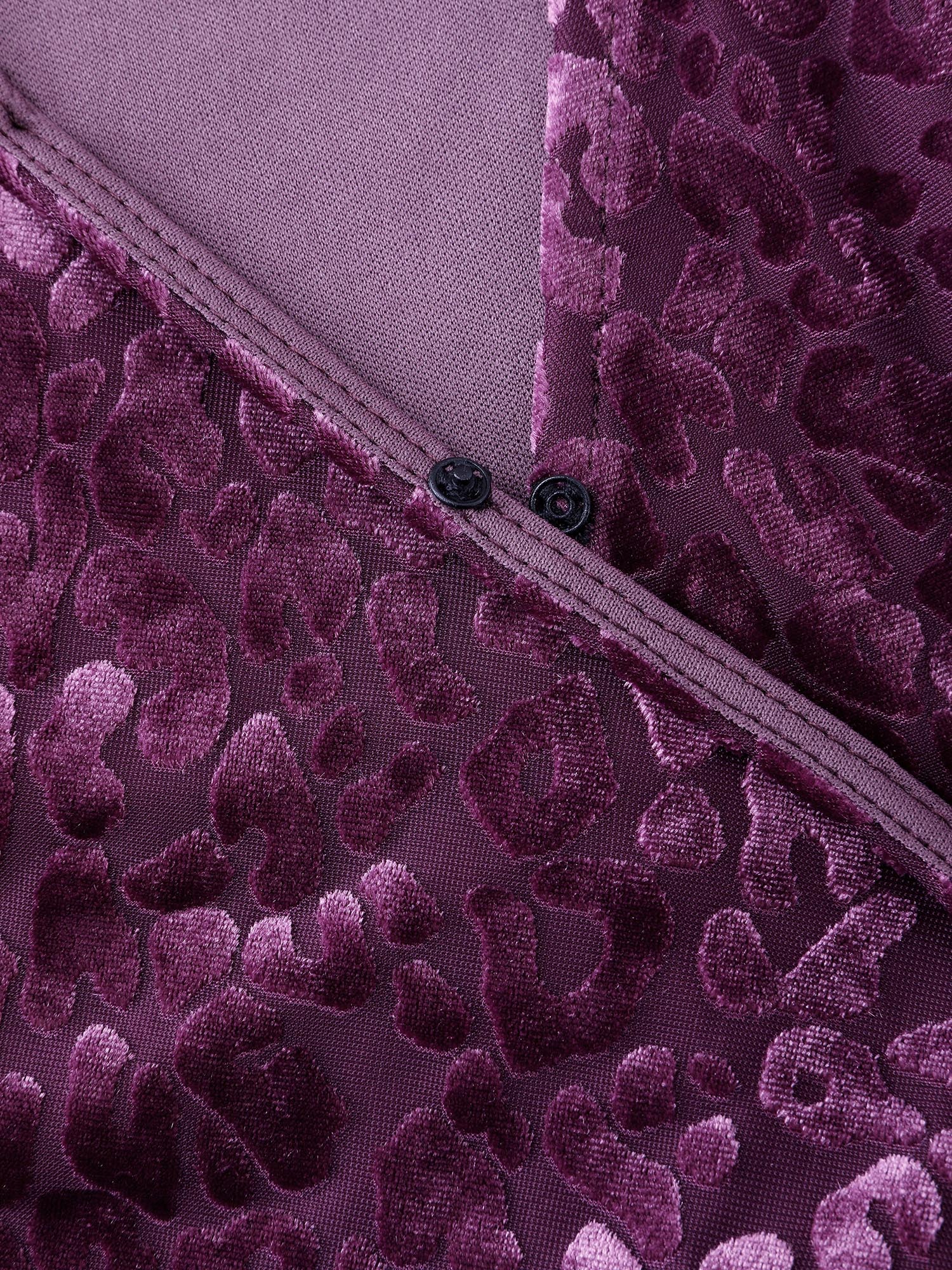 Velvet Stretchy Drape Flocked Tank Top-Sweetccc