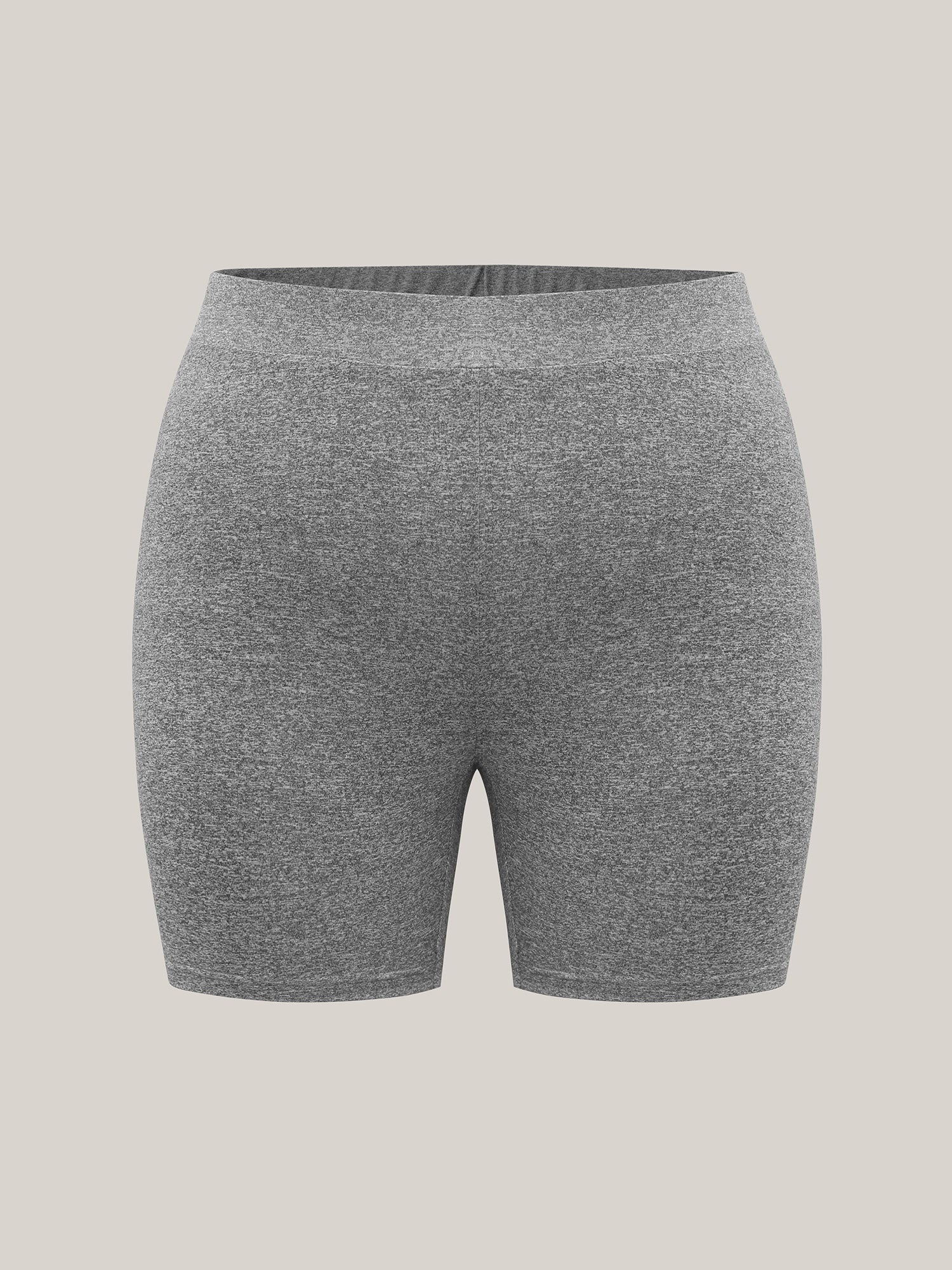 Supersoft Heather Stretchy Skinny-Fit Shorts-Sweetccc