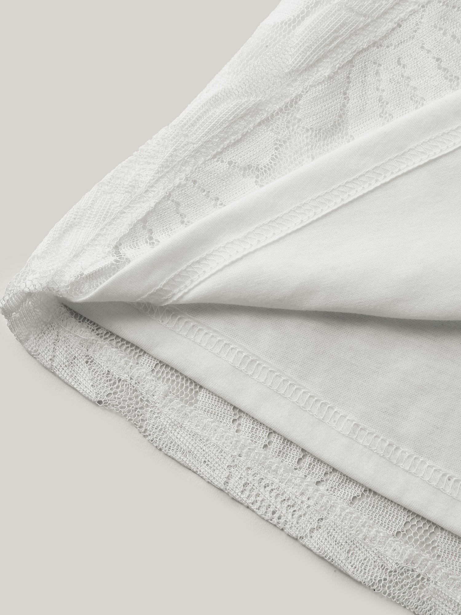 Lace Lined Flowy Tank Top-Sweetccc