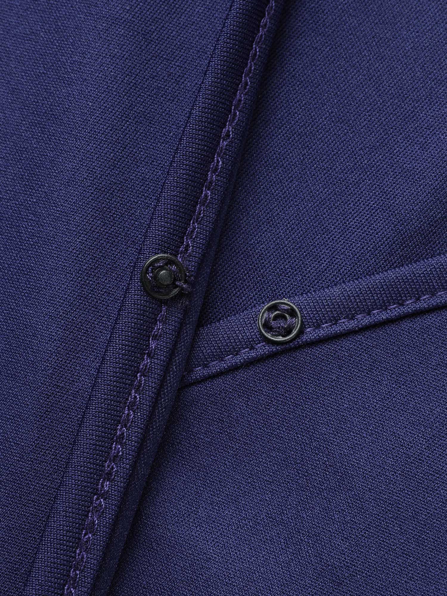 Overlap Collar Ombre Patchwork Pleated Dress-Sweetccc