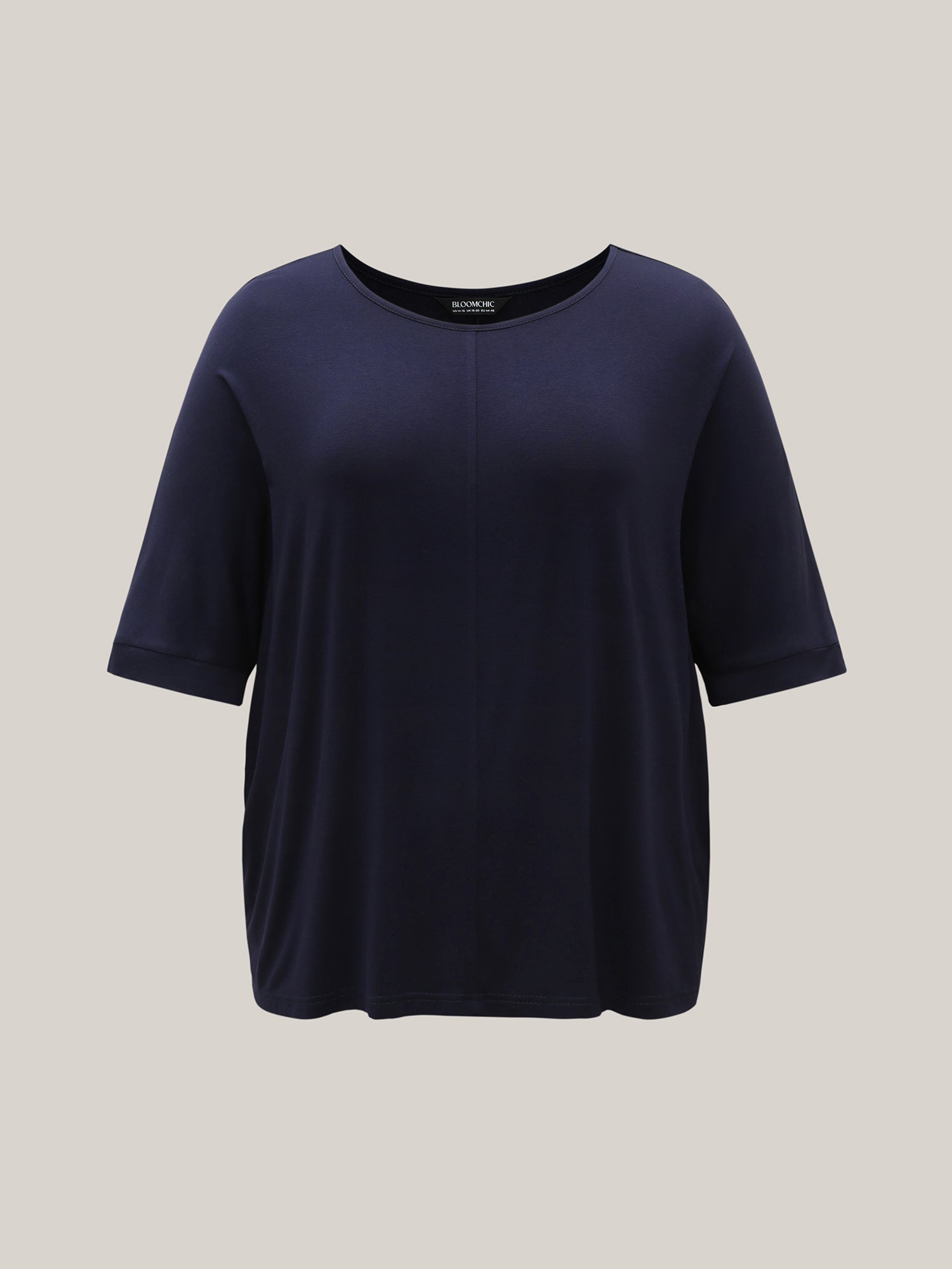 Supersoft Round Neck Plain T-Shirt-Sweetccc