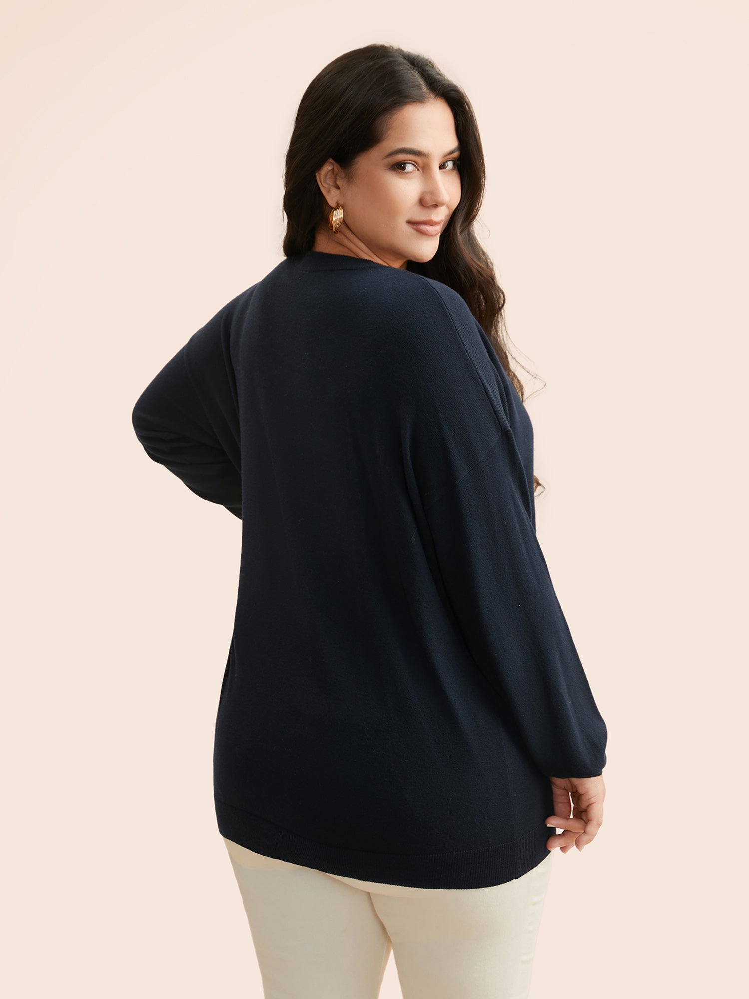 Supersoft Chest Pocket Wool Top-Sweetccc