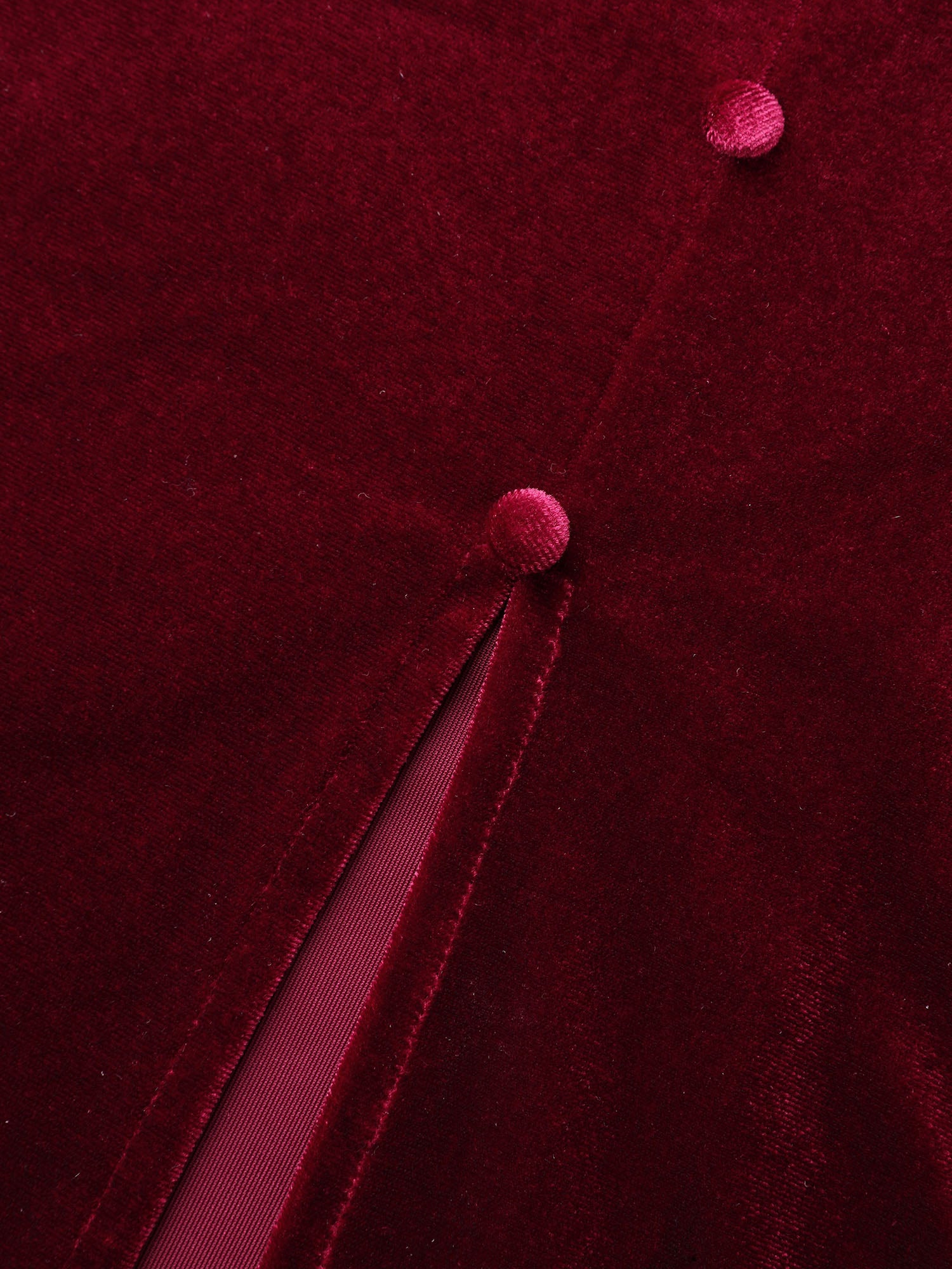 Velvet Ruched Surplice Neckline Midi Dress-Sweetccc