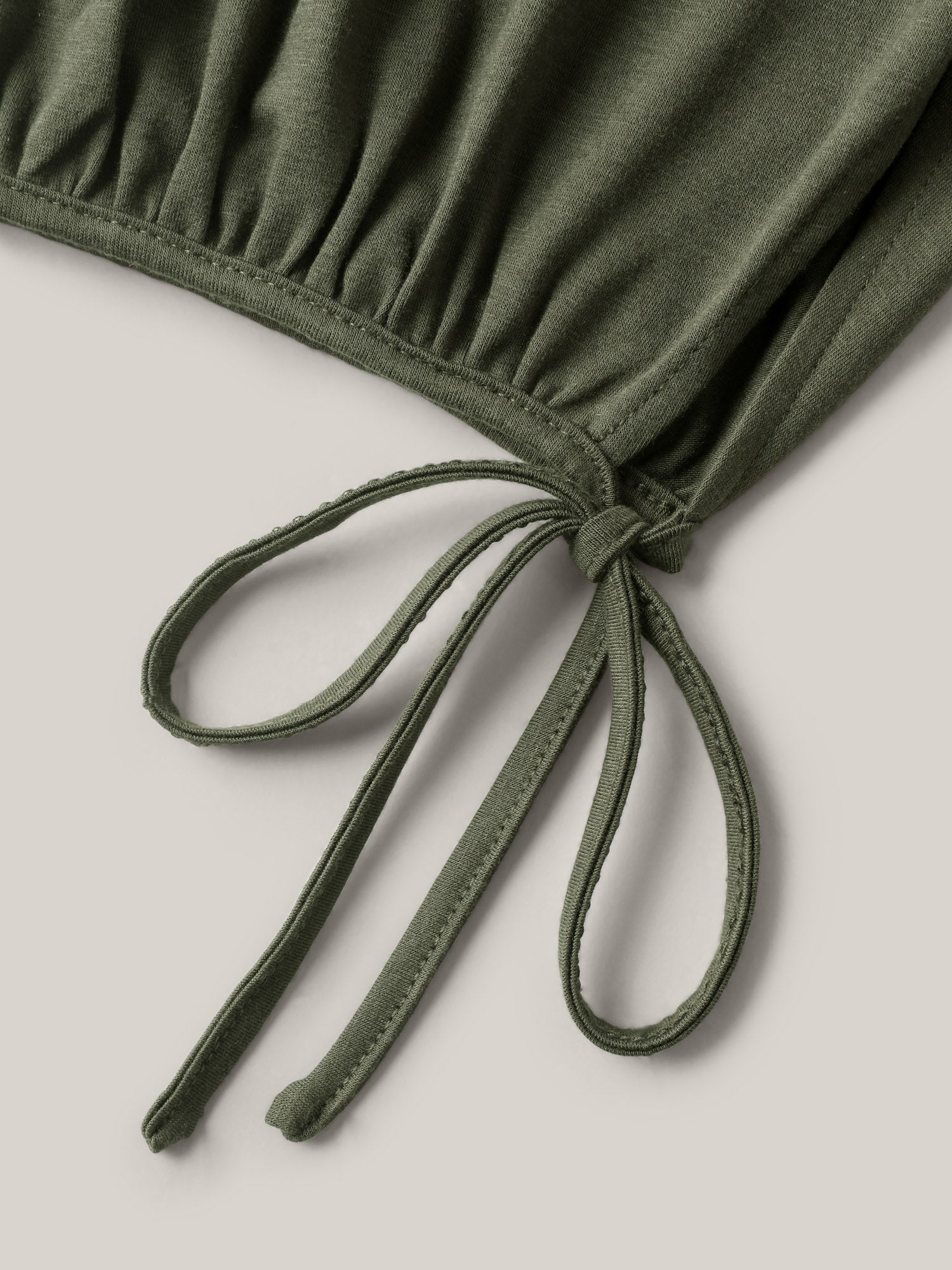 Keyhole Hem Ties Jogger Pants-Sweetccc