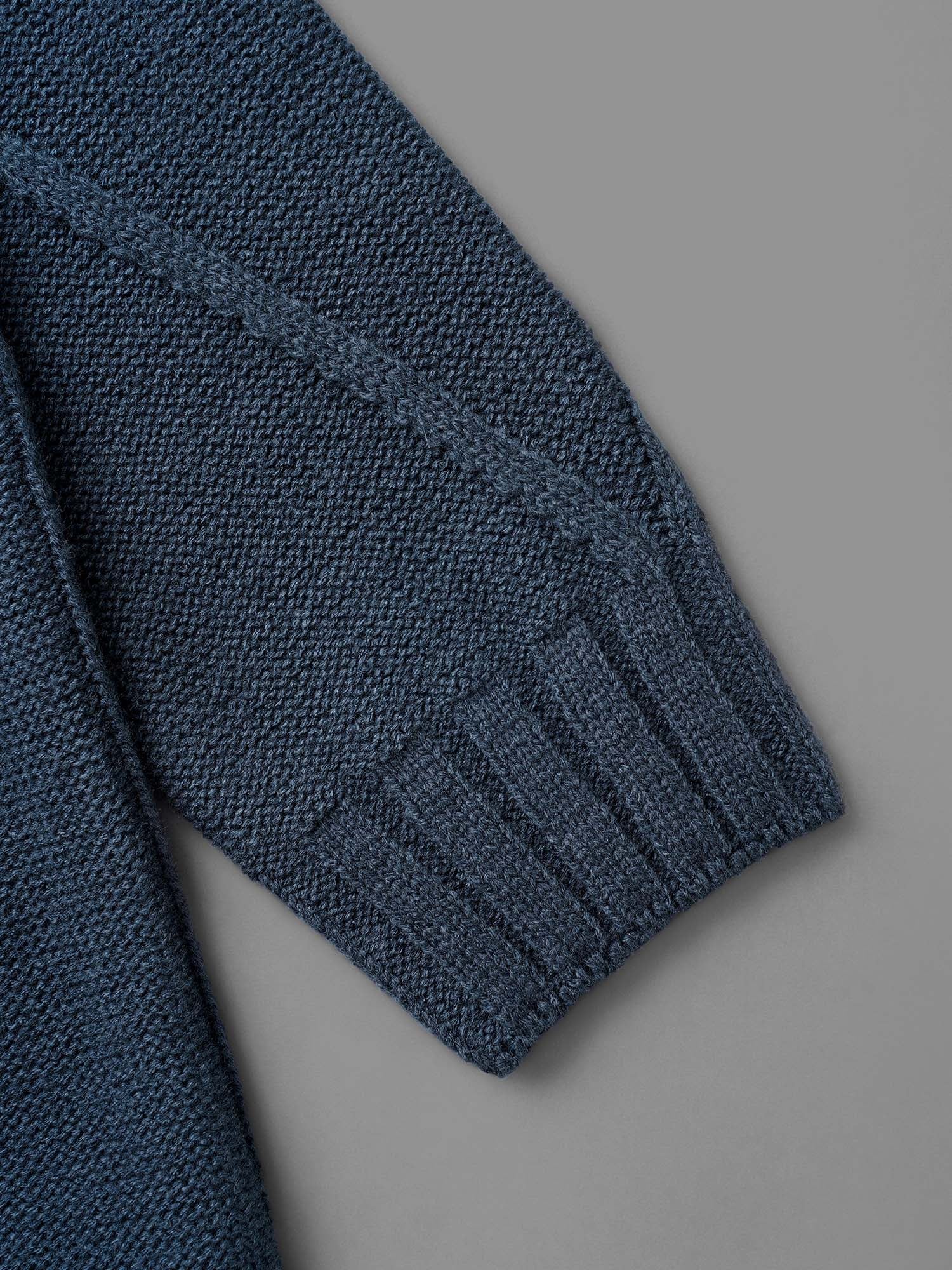 V Neck Cable Knit Texture Pullover-Sweetccc