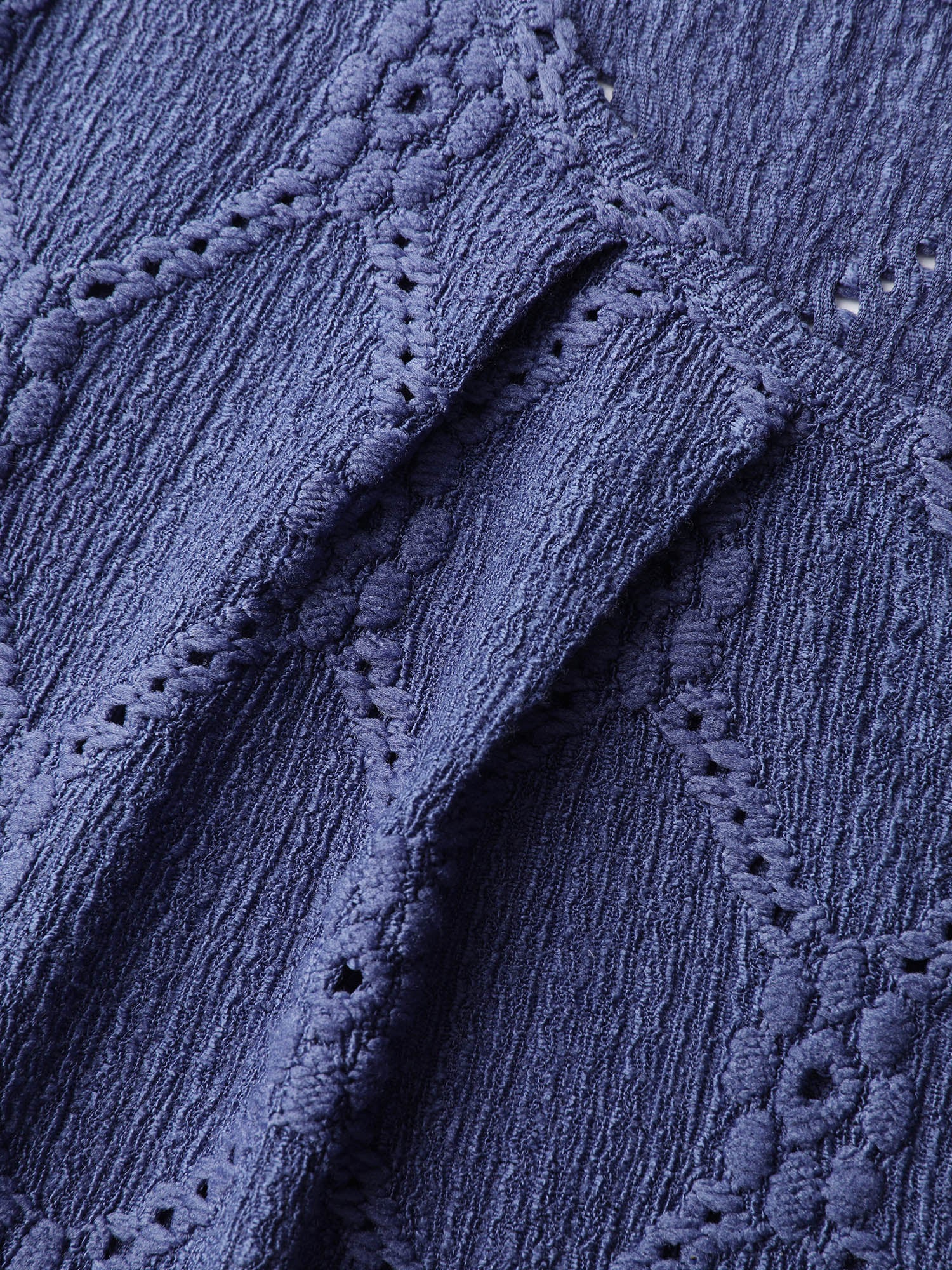 Textured Cut-Out Neckline T-Shirt-Sweetccc