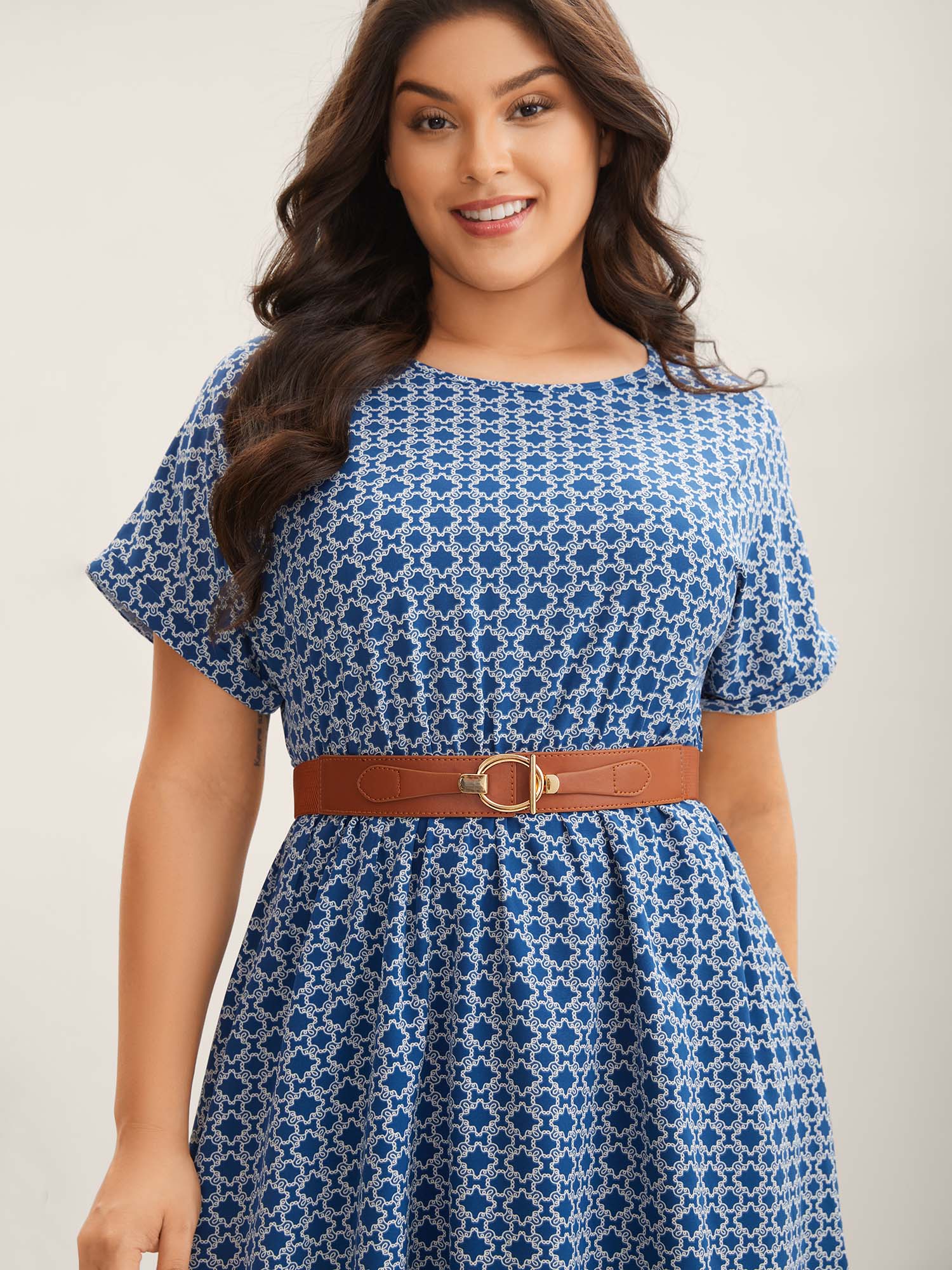 Oval Buckle Vintage Belt-Sweetccc