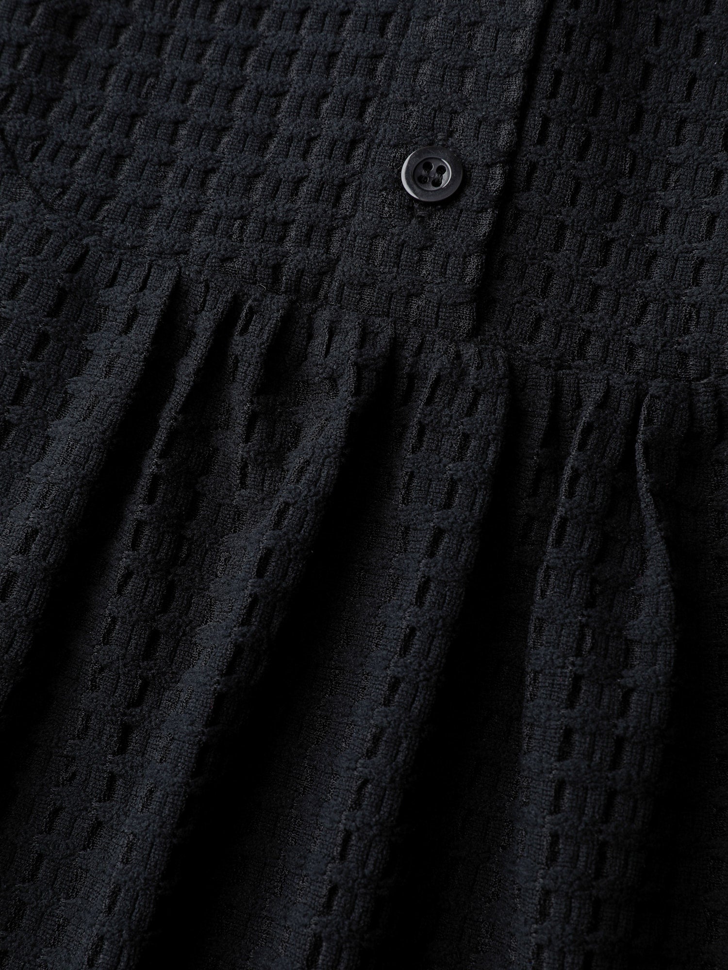 Textured Button Placket Knit Top-Sweetccc