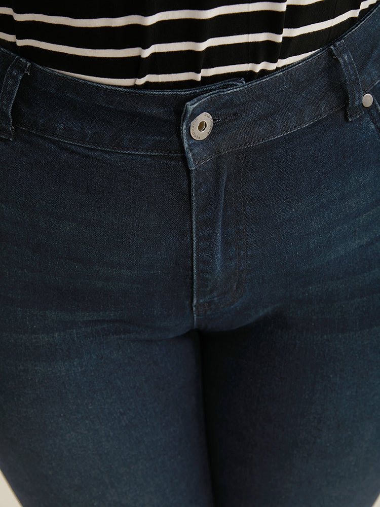 Mom Jeans High Rise Skinny Jeans-Sweetccc