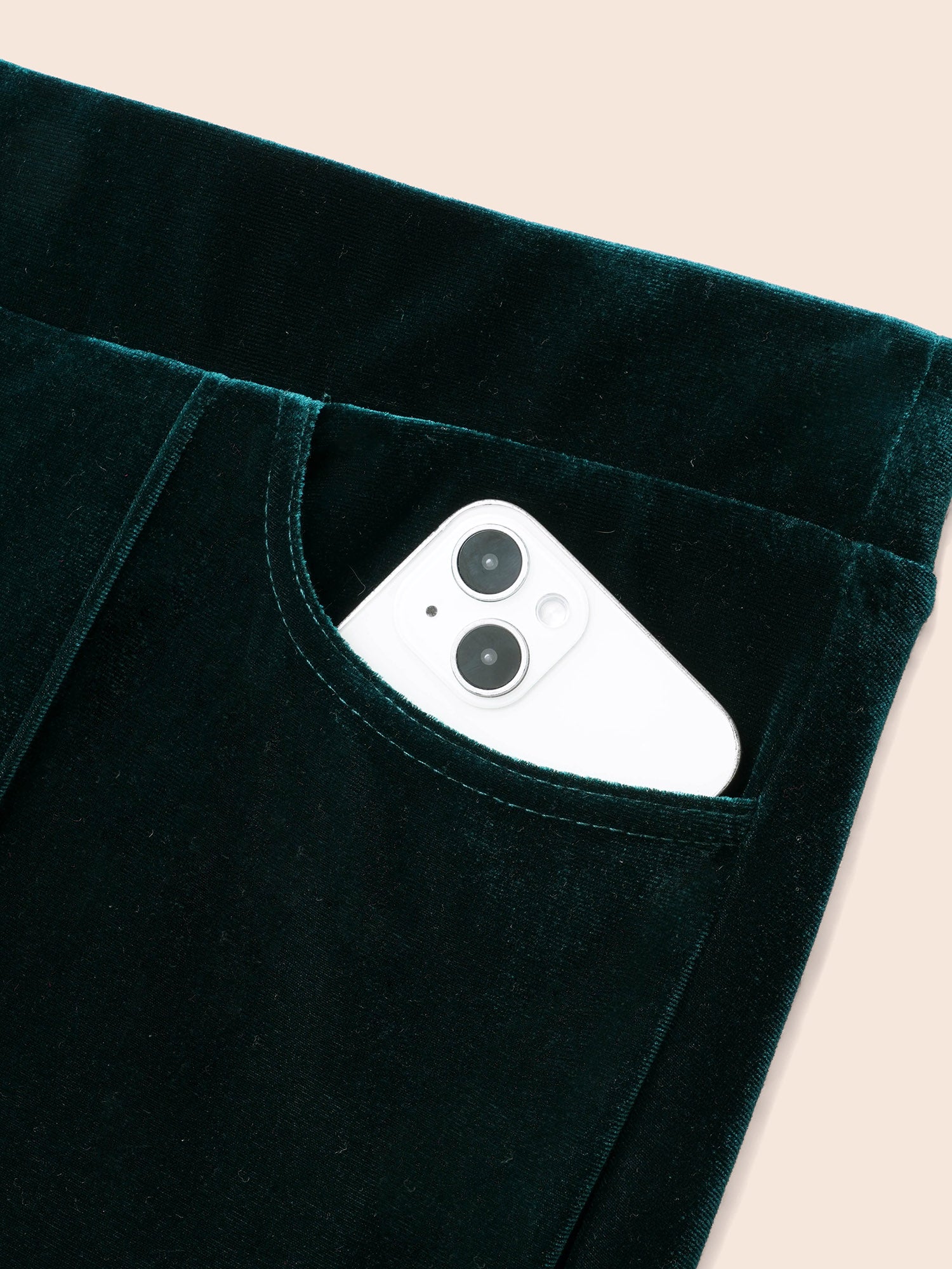 Velvet Mid Rise Flared Pants-Sweetccc