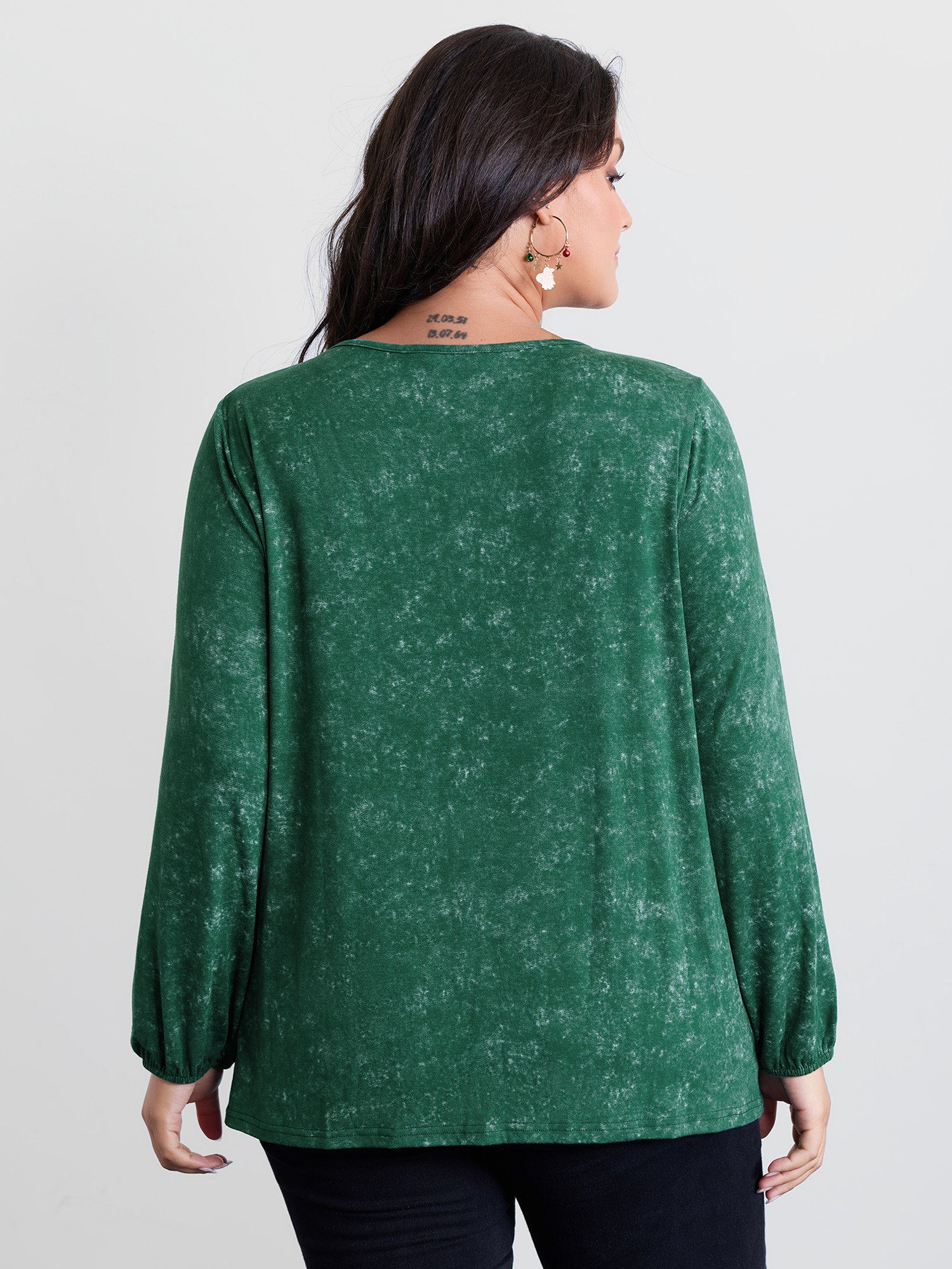 Holiday Cat Snowflake Effect T-Shirt-Sweetccc