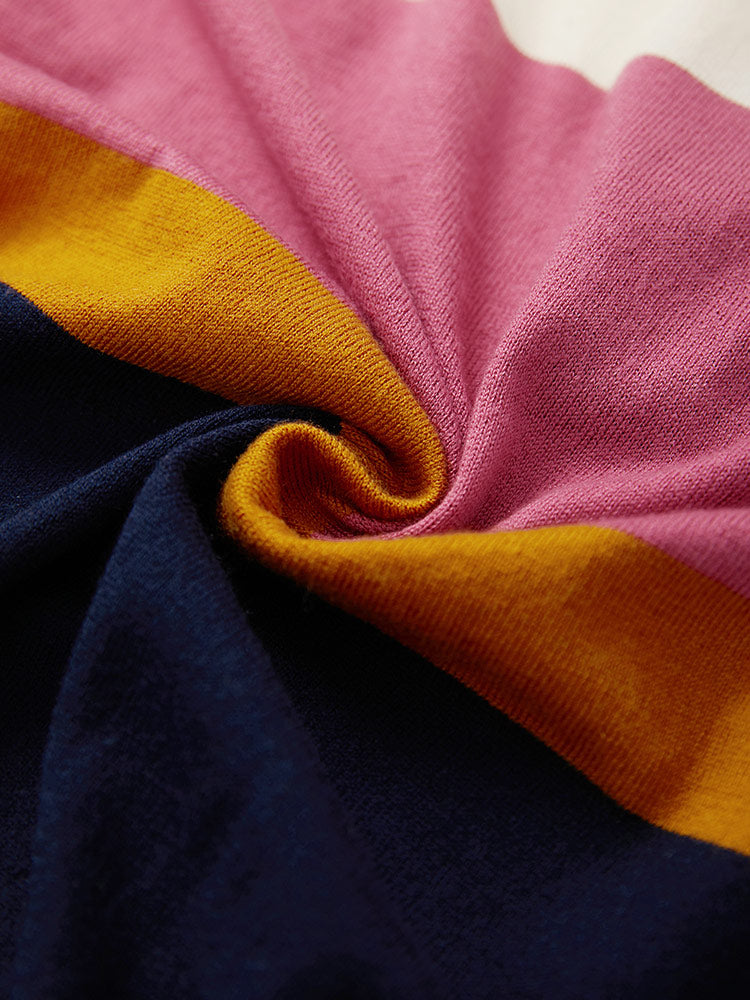 Supersoft Essentials Contrast Open Front Tunic Cardigan-Sweetccc