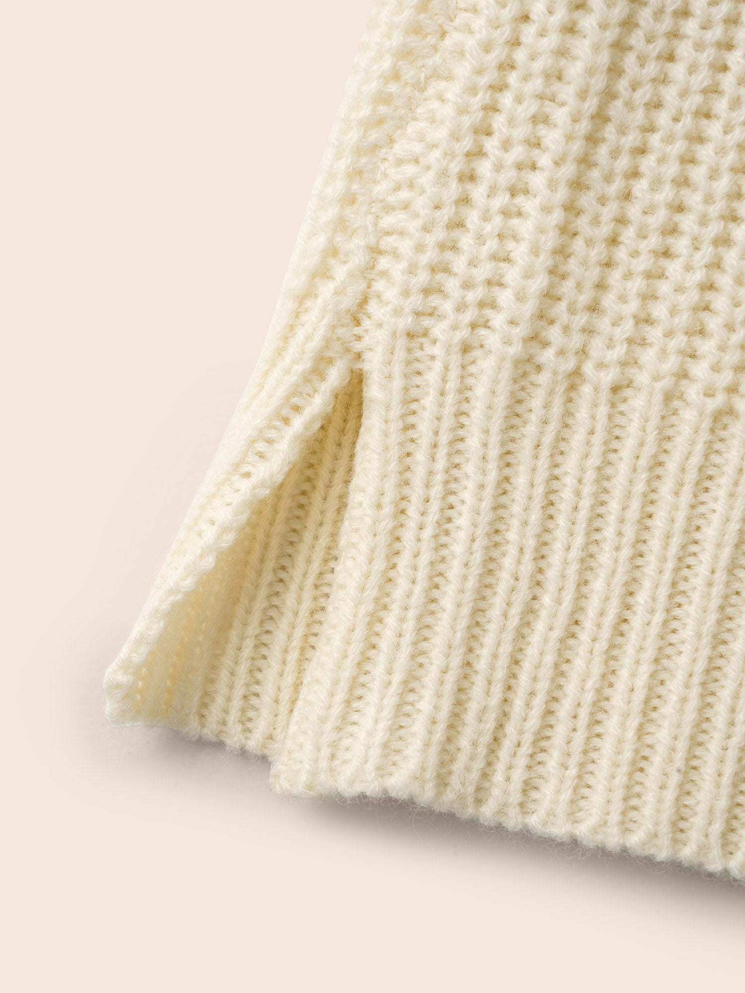 Hand Crocheted Polo Collared Pullover-Sweetccc