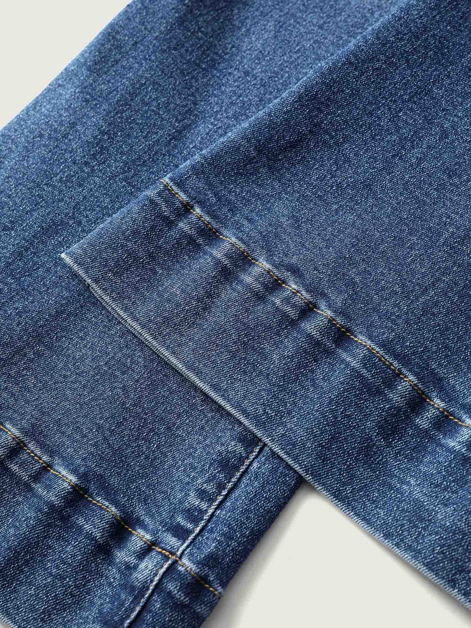 Stretchy Soft Bootcut Jeans-Sweetccc