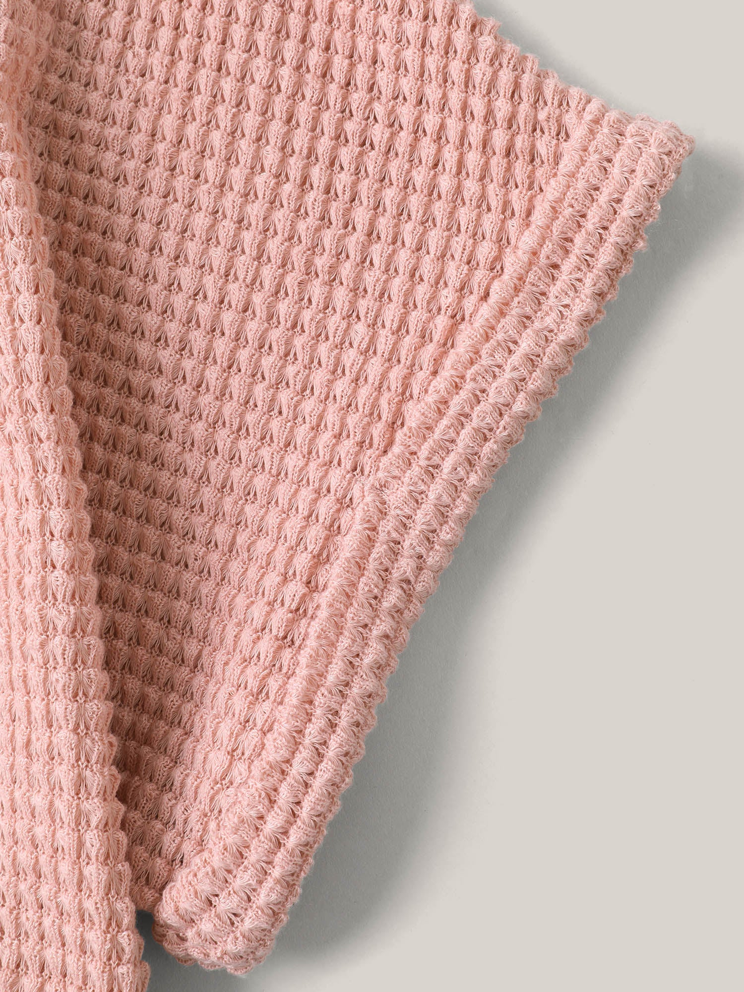 Stretchy Hem Twist Textured Plain T-Shirt-Sweetccc