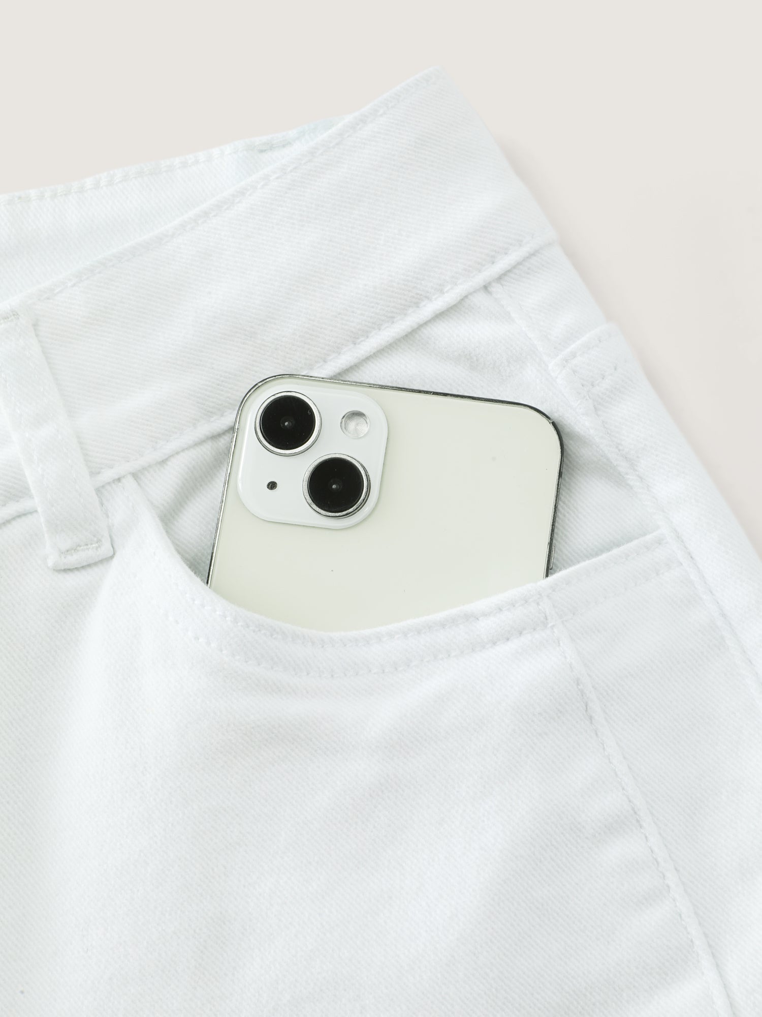 Stretchy Straight-Leg Jeans-Sweetccc