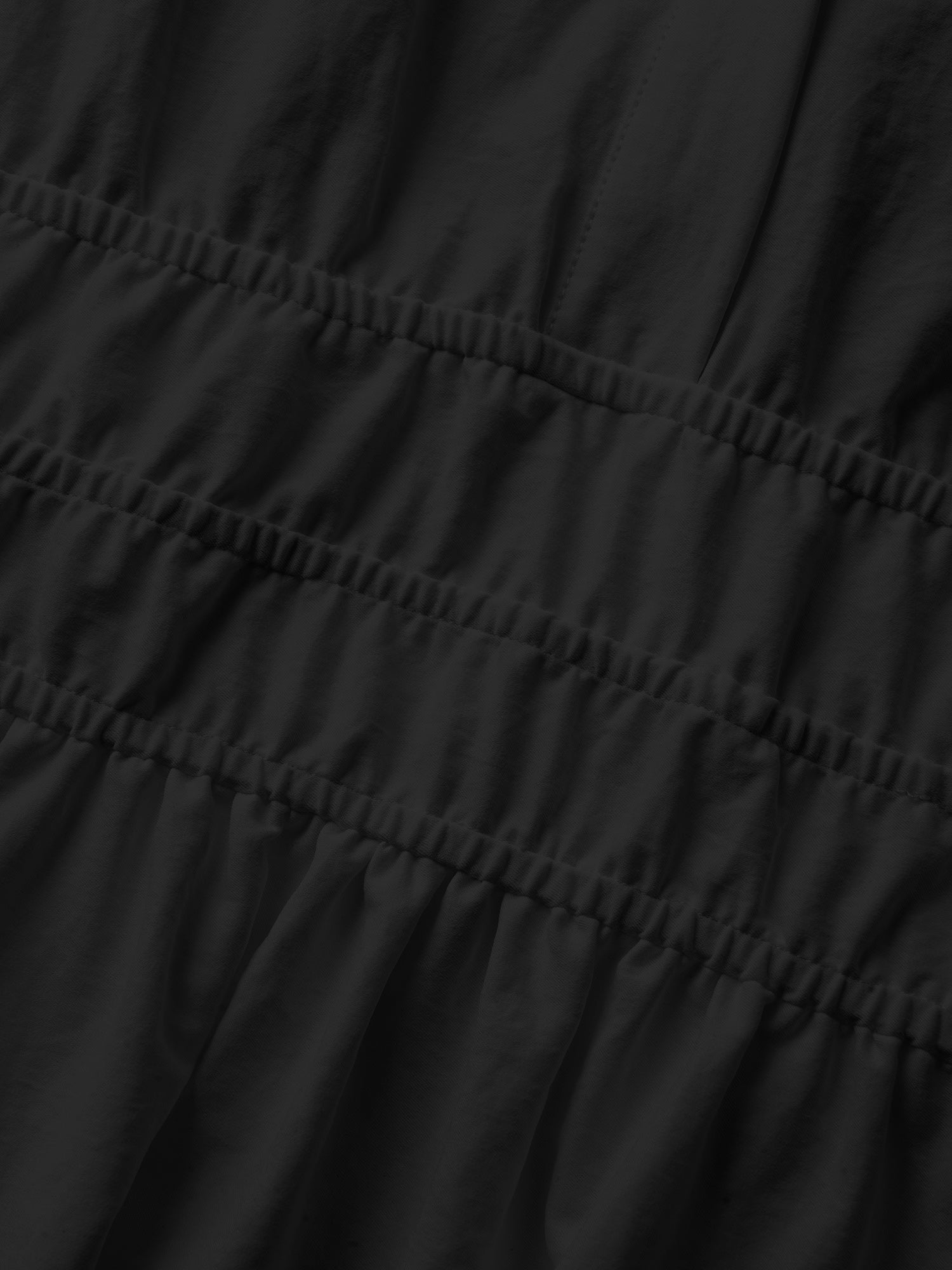 Midfield Tiered Midi Shirt Dress-Sweetccc