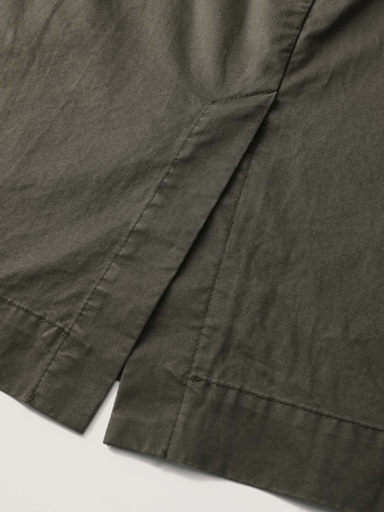 Vintage Thread Spliced Slit Midi Skirt-Sweetccc