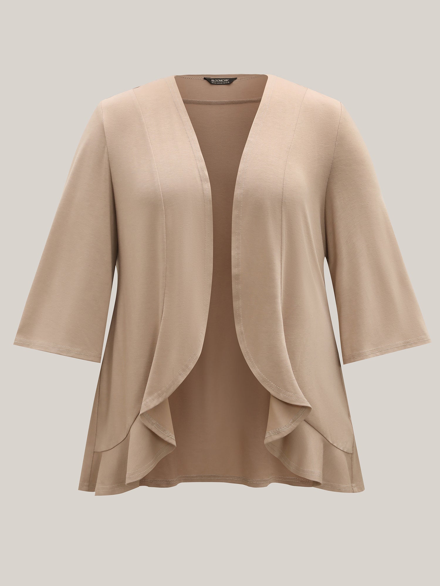 Lotus Hem Curvy Kimono Cover-Up-Sweetccc