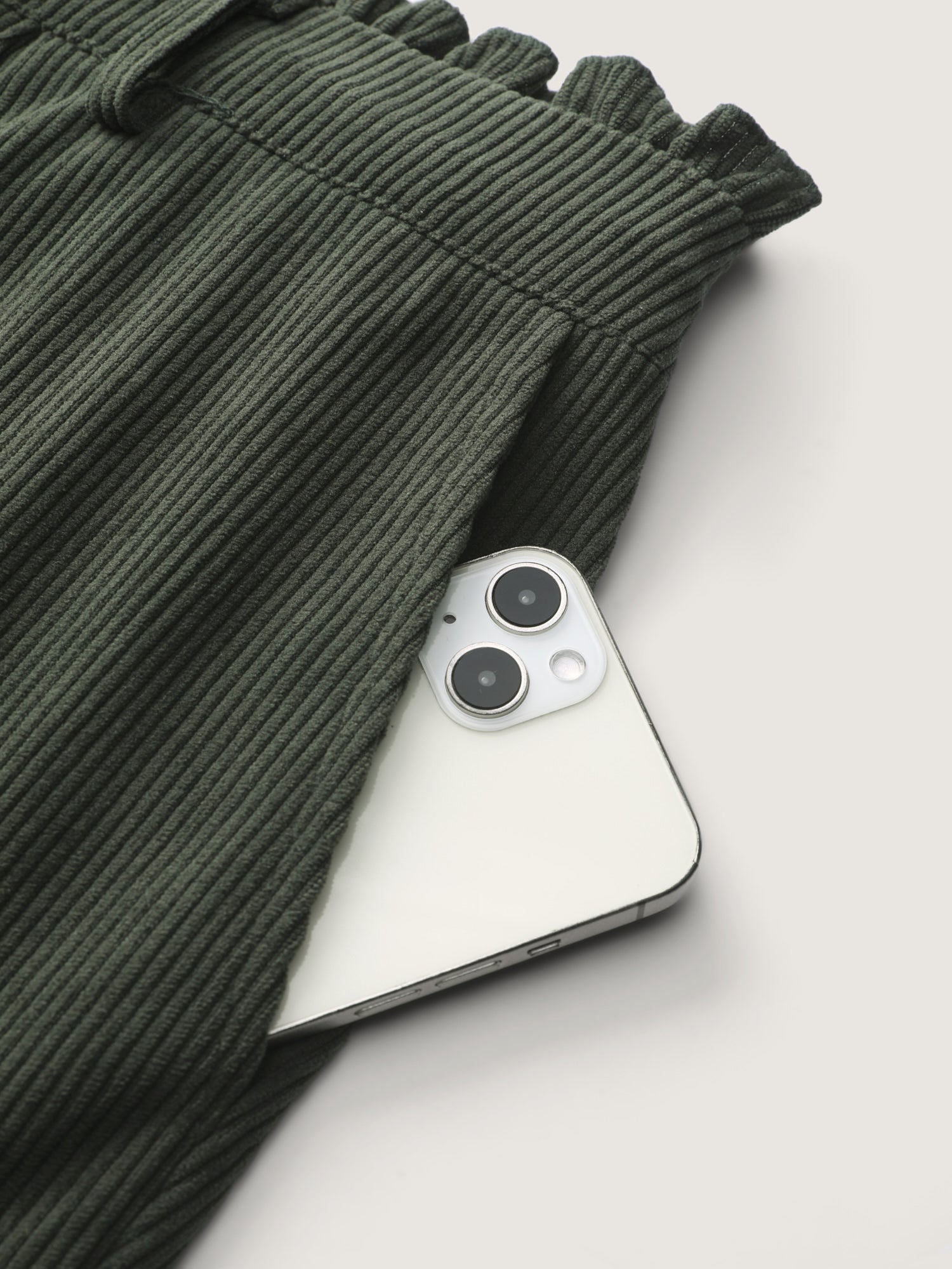 Textured Drawstring Waist Pleated Pants-Sweetccc