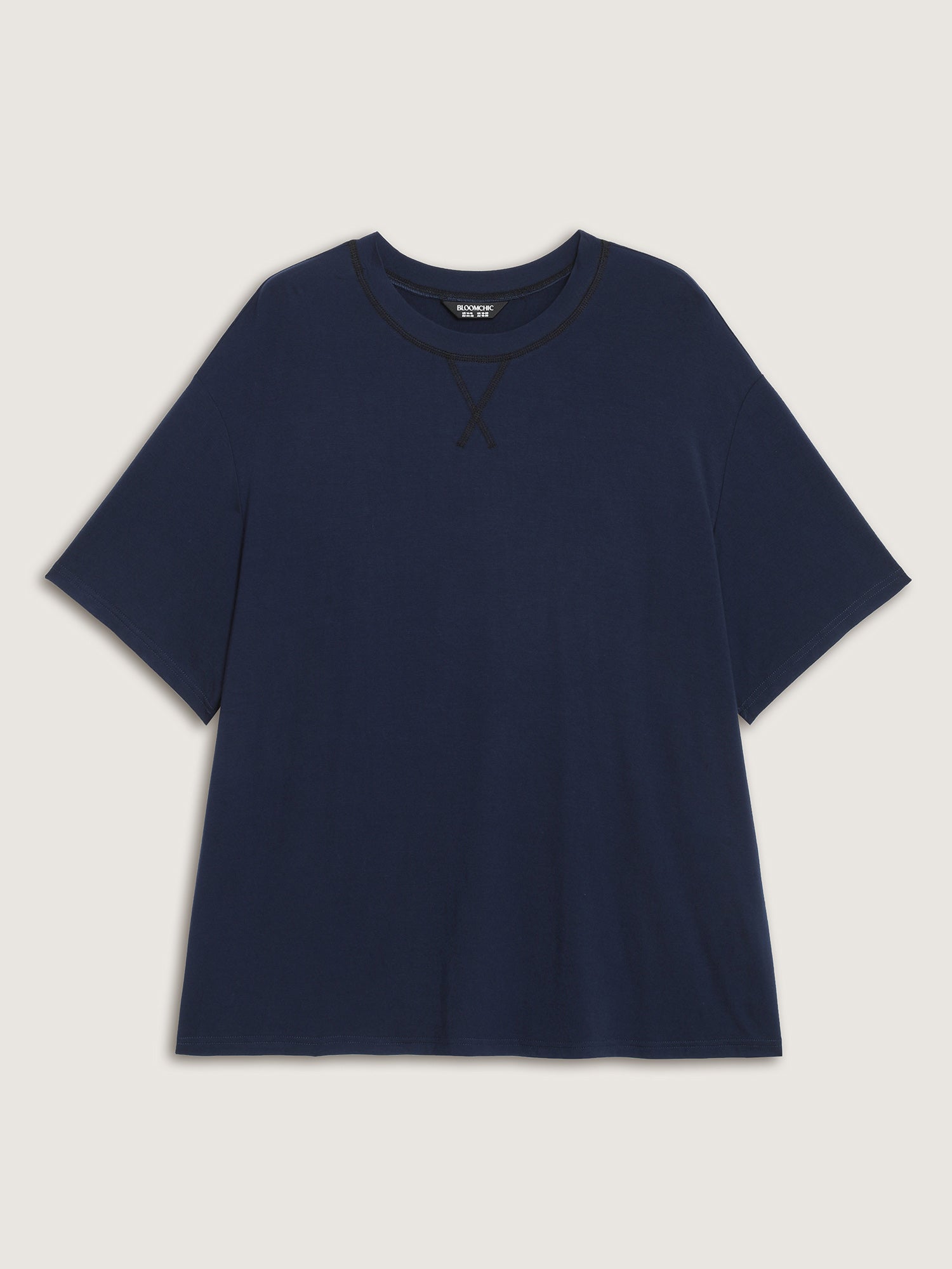 Supersoft Sheer Butterfly Backless Embroidered T-Shirt-Sweetccc