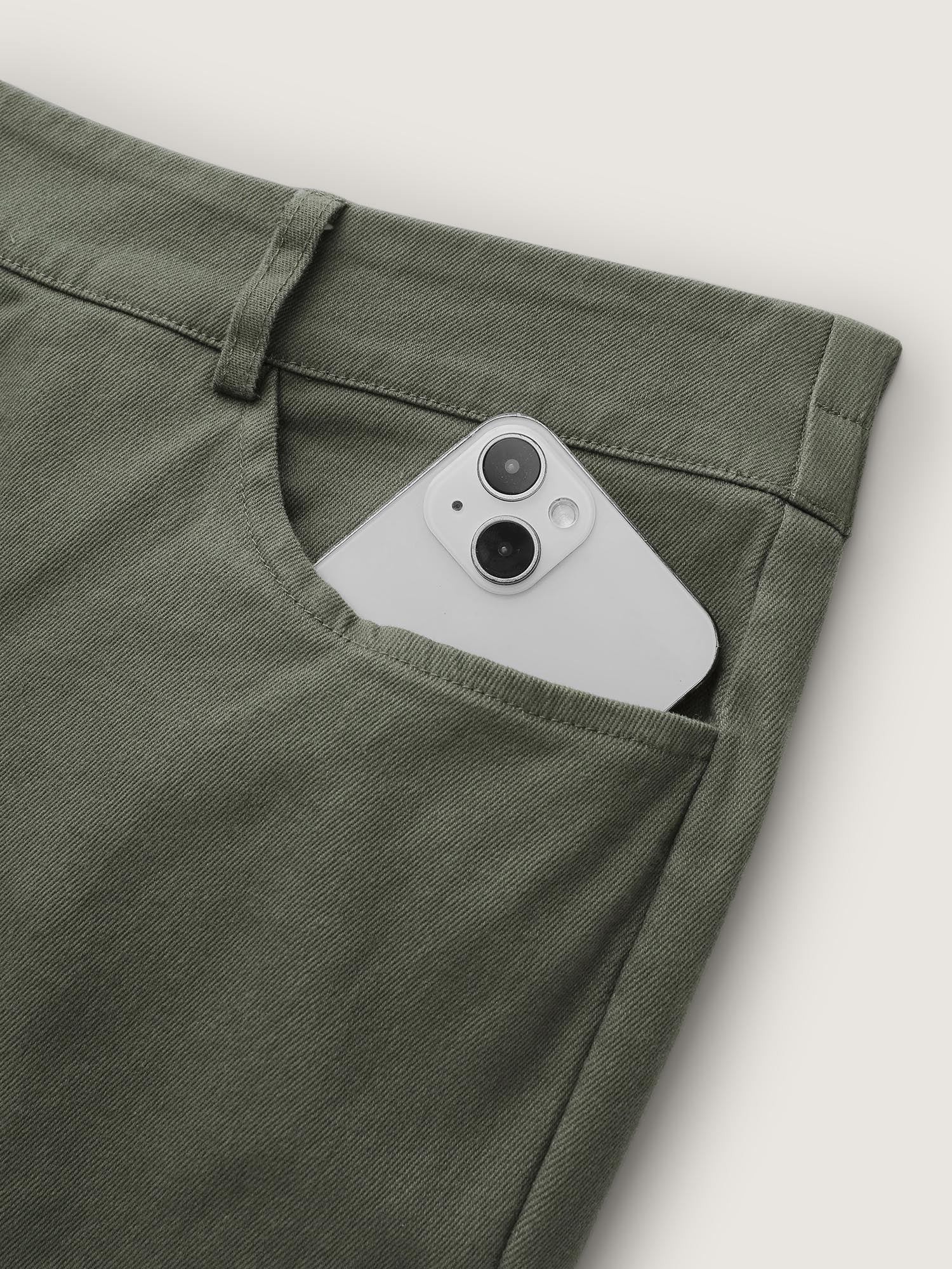 Vintage Wash Flared Hem Bootcut Pants-Sweetccc