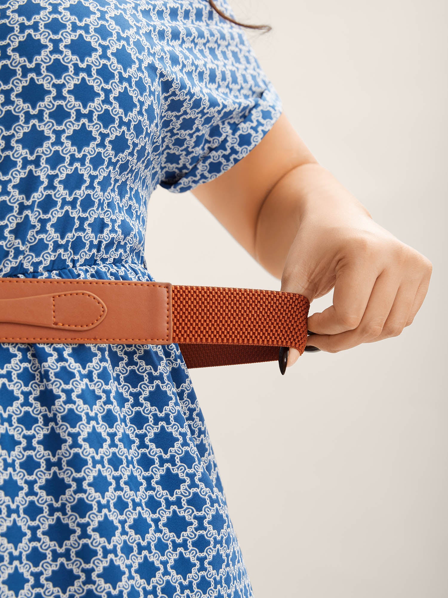 Oval Buckle Vintage Belt-Sweetccc