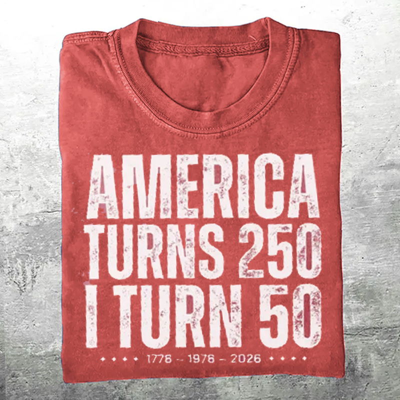 Patriotic Birthday T-shirt - red