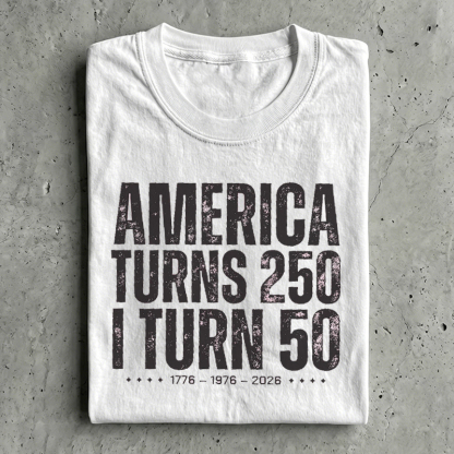 Patriotic Birthday T-shirt - white