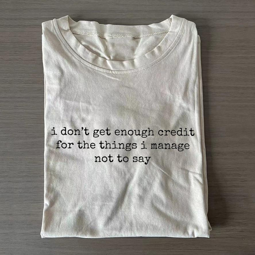Funny Sarcastic T-shirt - White
