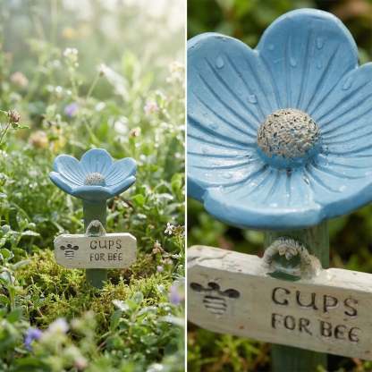 ⏳Limited-time 50% off🐝Flower-Shaped Bee Watering Station💧