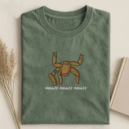 Funny Sci-Fi Quote Space Graphic T-shirt - Green