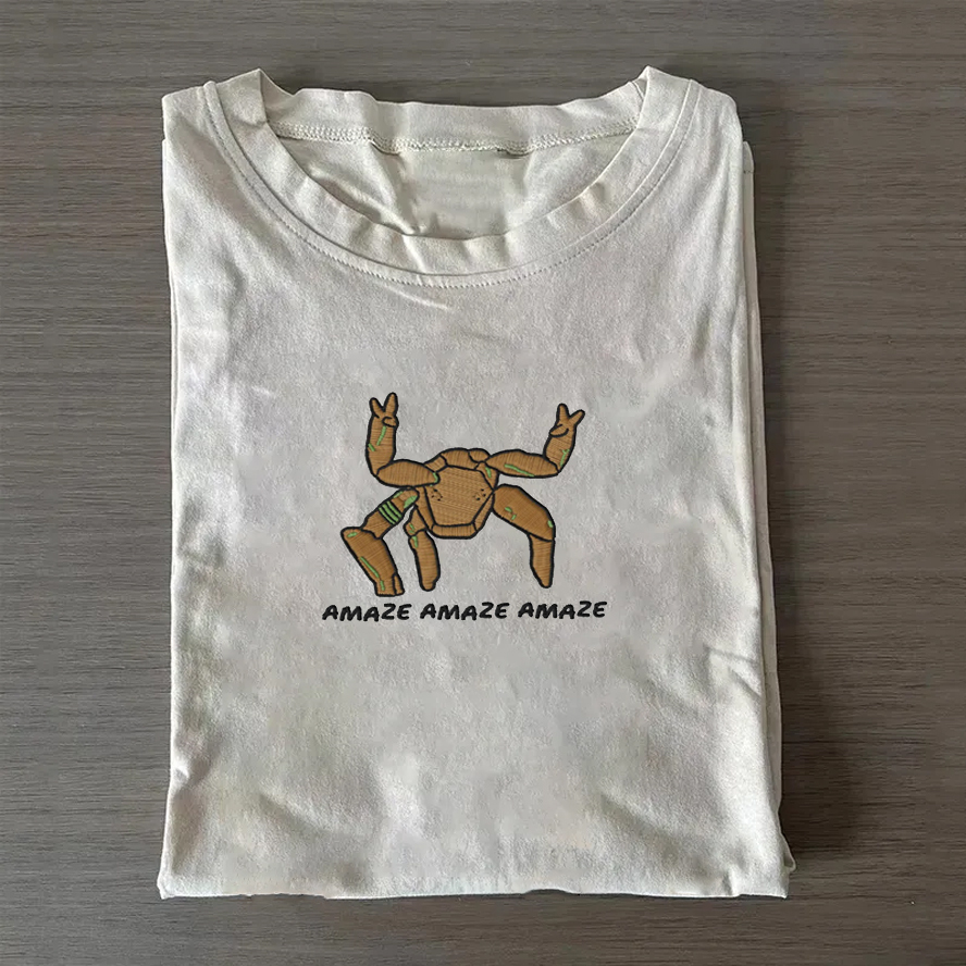 Funny Sci-Fi Quote Space Graphic T-shirt - White