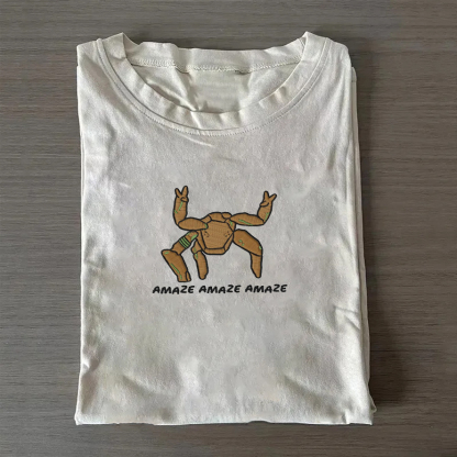 Funny Sci-Fi Quote Space Graphic T-shirt - White