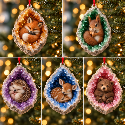 Geode Animal Decoration
