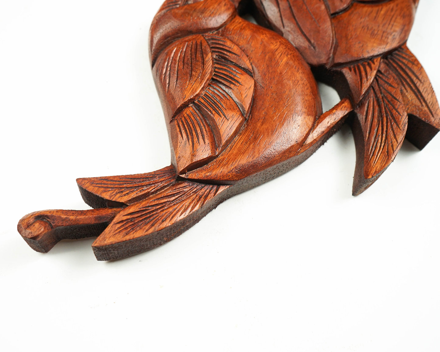 Birds on a Tree Branch Wall Decor, Wall Art, Wooden Statue, Tropical Decor, Wedding Decor, Handmade Sclupture, Family Gift