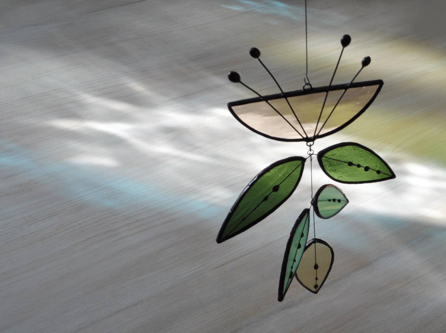 Handcraft Stained Glass Flower