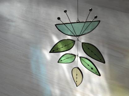 Handcraft Stained Glass Flower