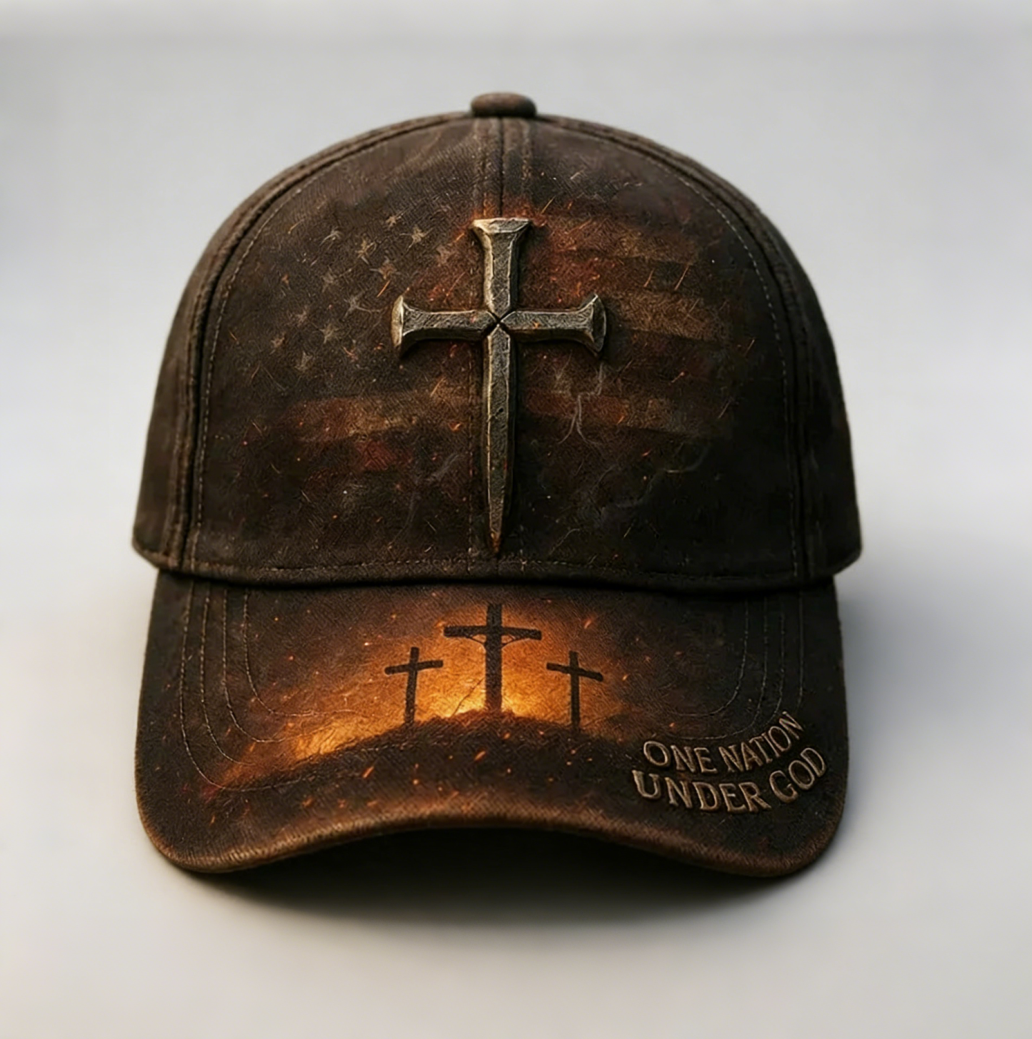 🔥50% OFF🔥One nation under God adjustable hats
