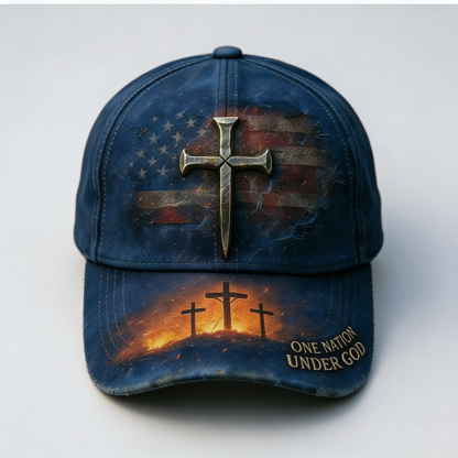 🔥50% OFF🔥One nation under God adjustable hats