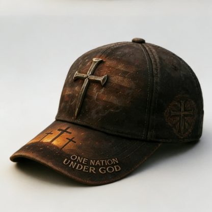 🔥50% OFF🔥One nation under God adjustable hats