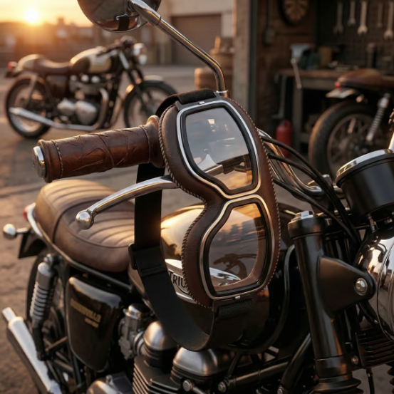🔥Limited Time Sale 45% OFF - 🕶️ OTG Vintage Motorcycle Goggles (Fits Over Glasses)