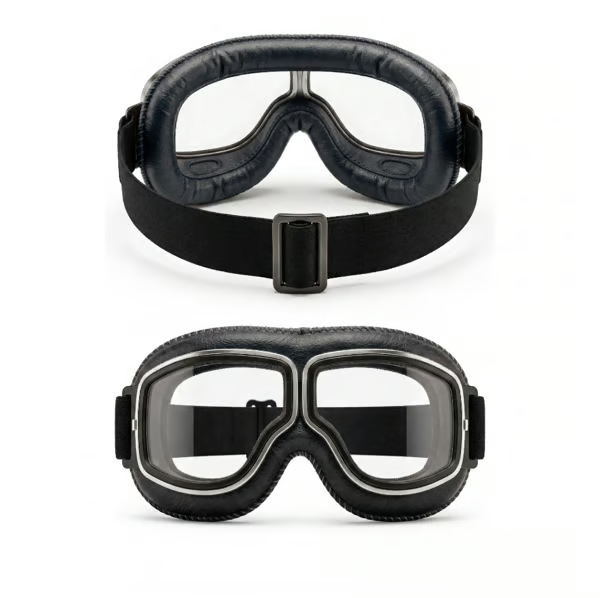 🔥Limited Time Sale 45% OFF - 🕶️ OTG Vintage Motorcycle Goggles (Fits Over Glasses)