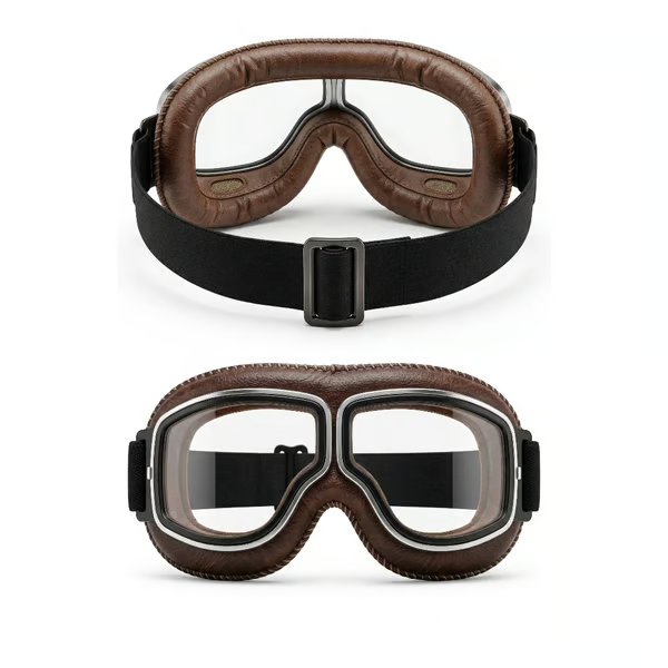 🔥Limited Time Sale 45% OFF - 🕶️ OTG Vintage Motorcycle Goggles (Fits Over Glasses)