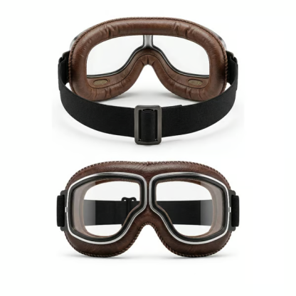 🔥Limited Time Sale 45% OFF - 🕶️ OTG Vintage Motorcycle Goggles (Fits Over Glasses)
