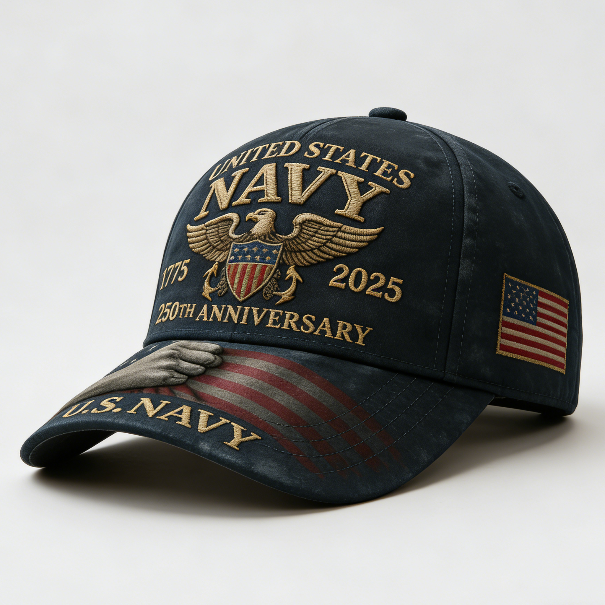 🔥50% OFF🔥USA Navy 250th anniversary adjustable hats