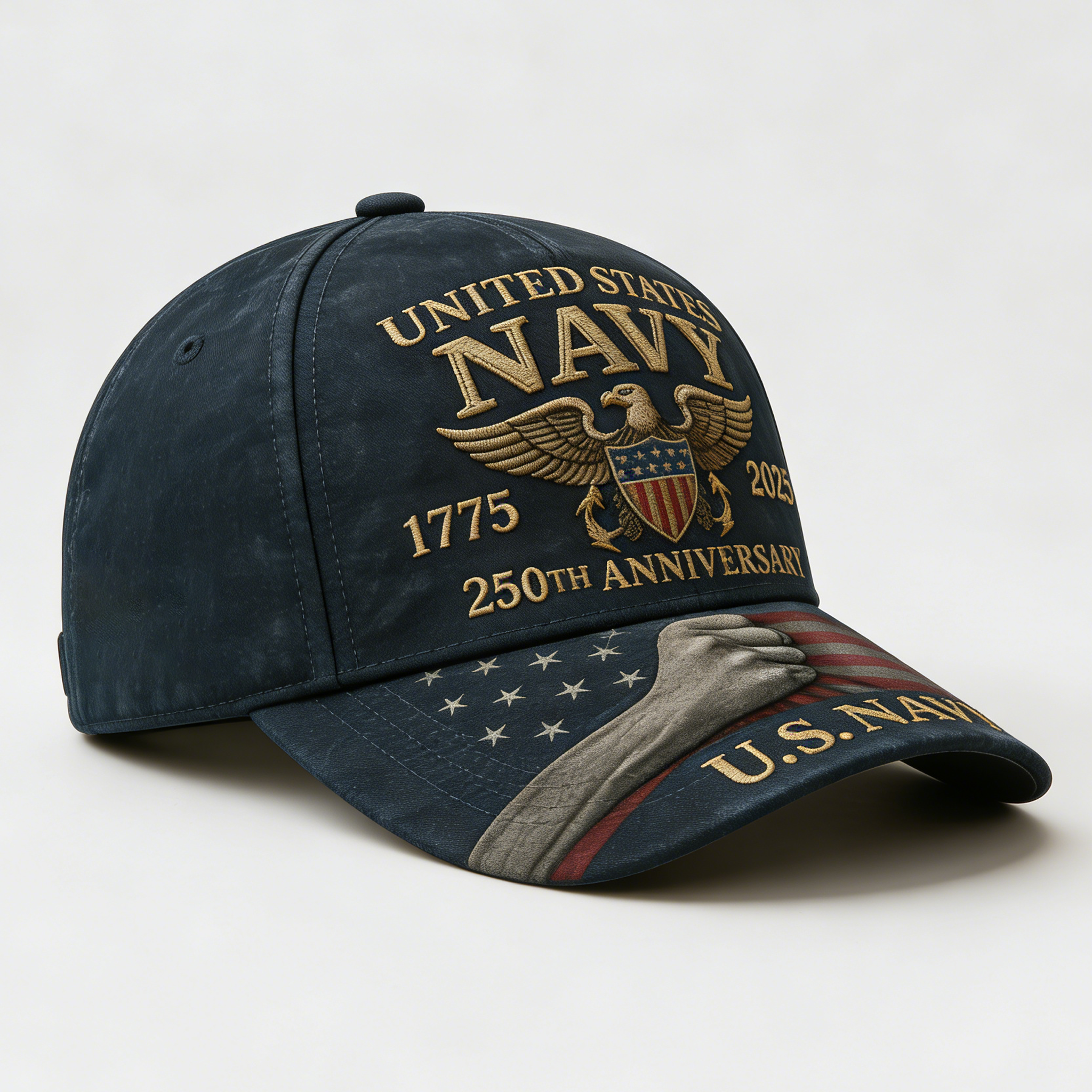 🔥50% OFF🔥USA Navy 250th anniversary adjustable hats