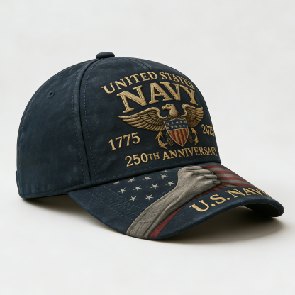 🔥50% OFF🔥USA Navy 250th anniversary adjustable hats