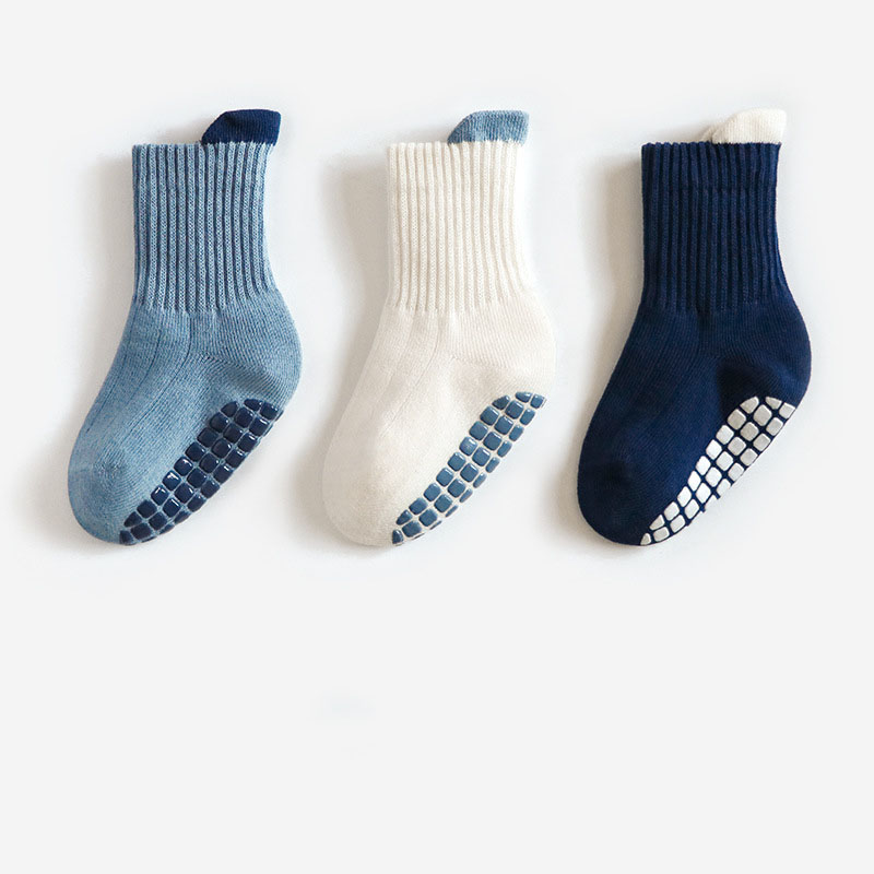 Children's High Heel Non-Slip Socks (3-Pairs Pack)