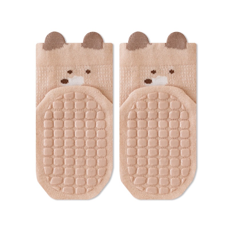 Children's Cute Pattern Non-Slip Socks (5-Pairs Pack)